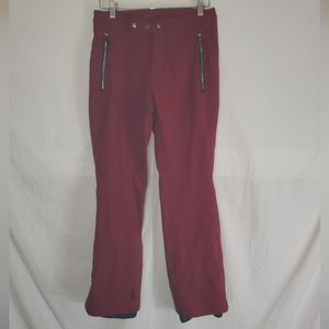 BODY GLOVE Women’s Size 8 Red Snow Ski Pants 28X31